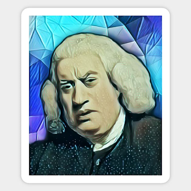 Samuel Johnson Portrait | Samuel Johnson Artwork 6 Magnet by JustLit